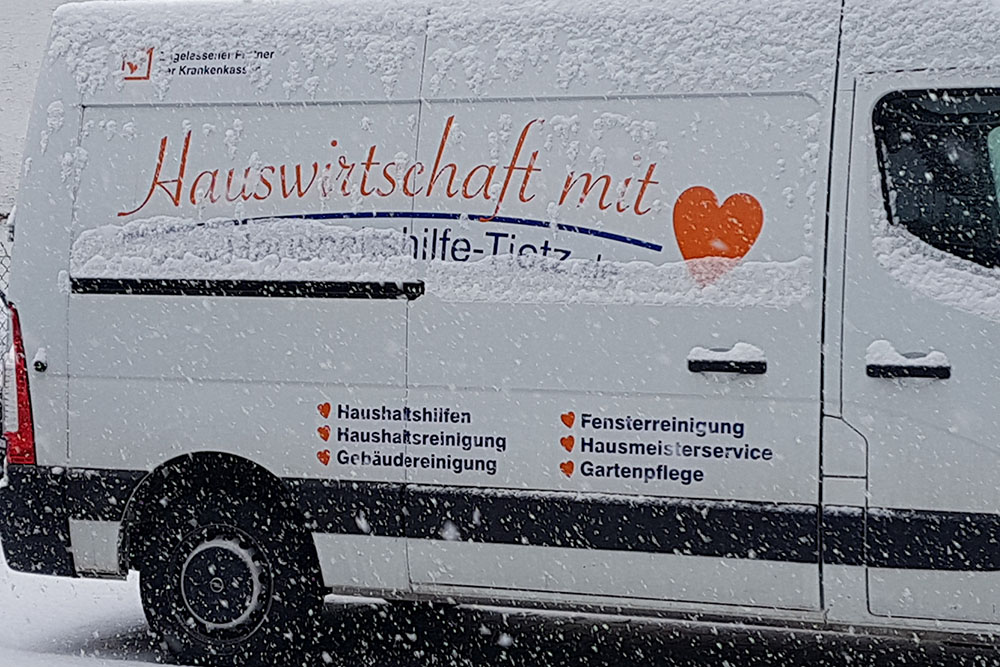 Haushaltshilfe Tietz Neckarbischofsheim - echte Profis für Ihren Winterdienst